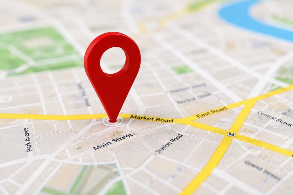 Adwito Pinpoint on the city map